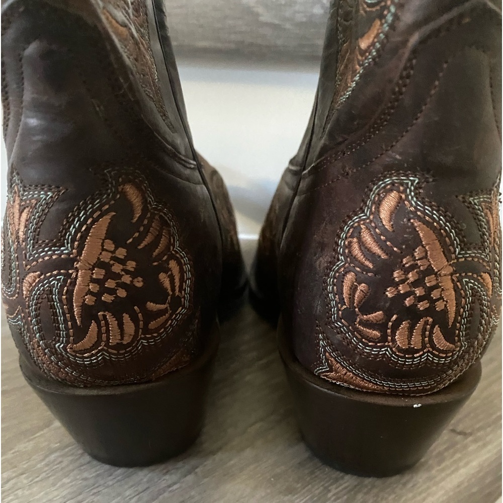 NWT women’s cowboy corral boots full stitch toe boots - Picture 7 of 16